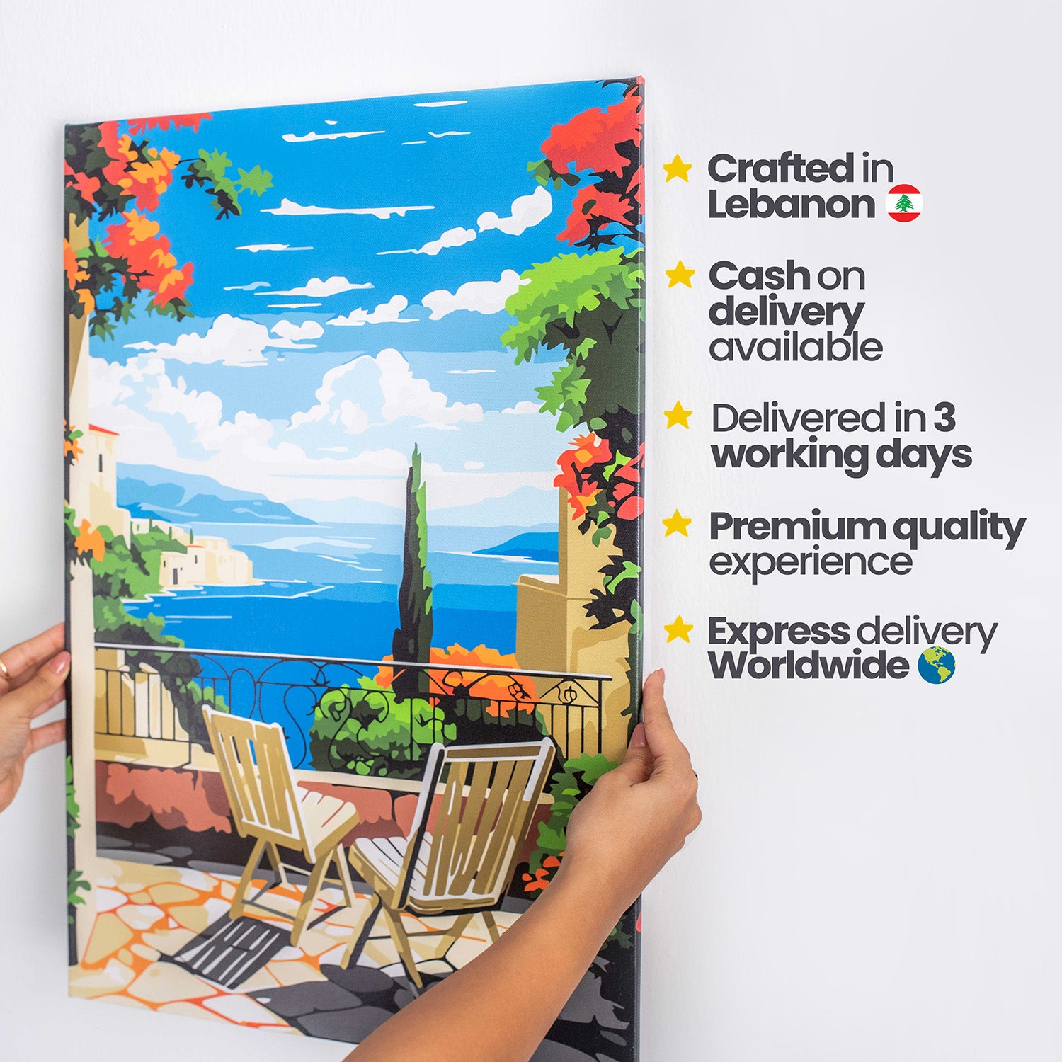 Levantine Fruit Collection - Paint By Numbers Kit