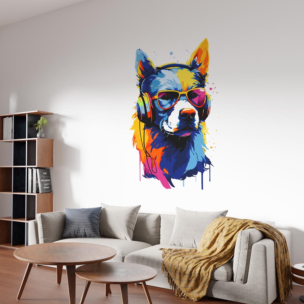 Master DJ Dog - Murals by Numbers Kit