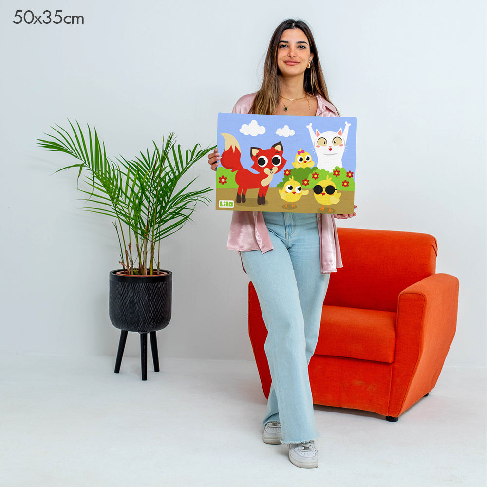 Animals - Lila TV Exclusive Collection Paint By Numbers Kit