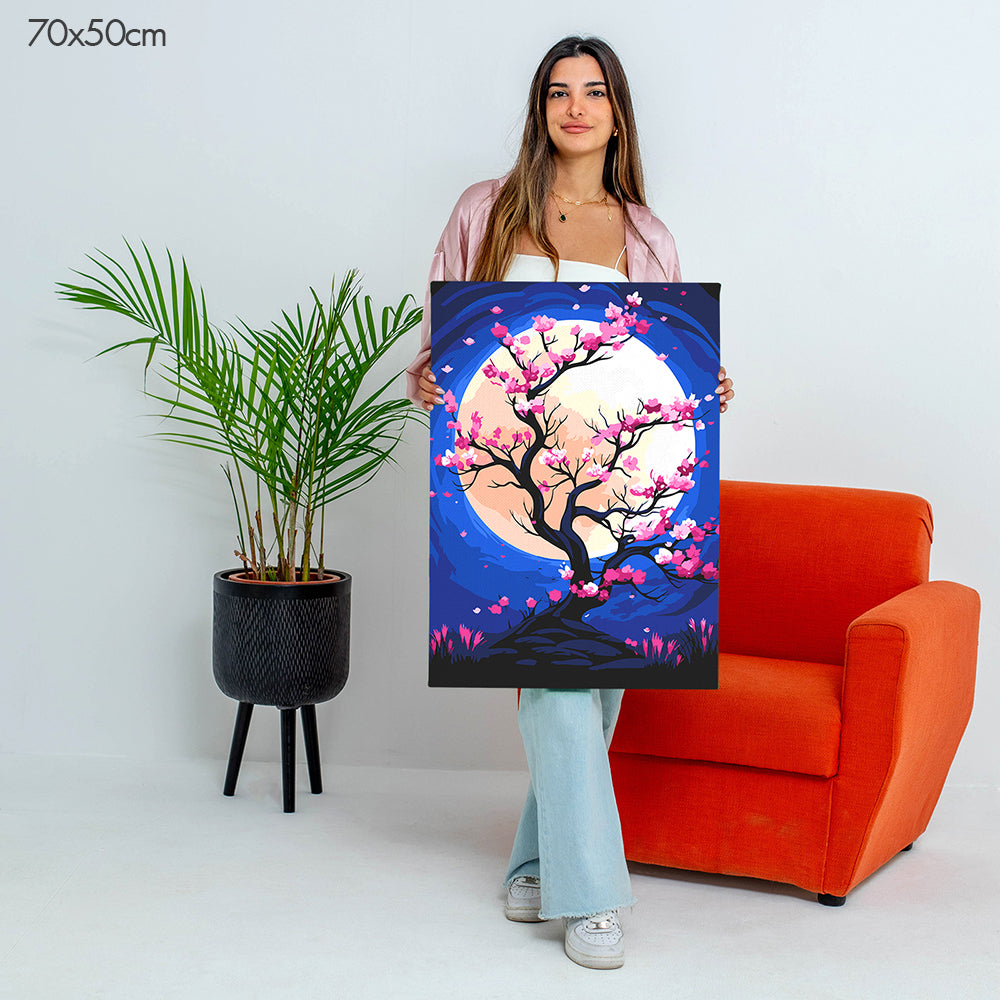 Megamoon Bloom - Paint By Numbers Kit