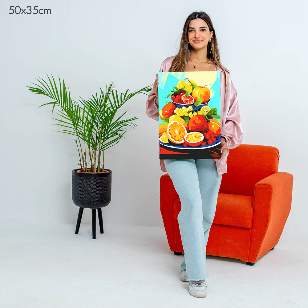 Levantine Fruit Collection - Paint By Numbers Kit