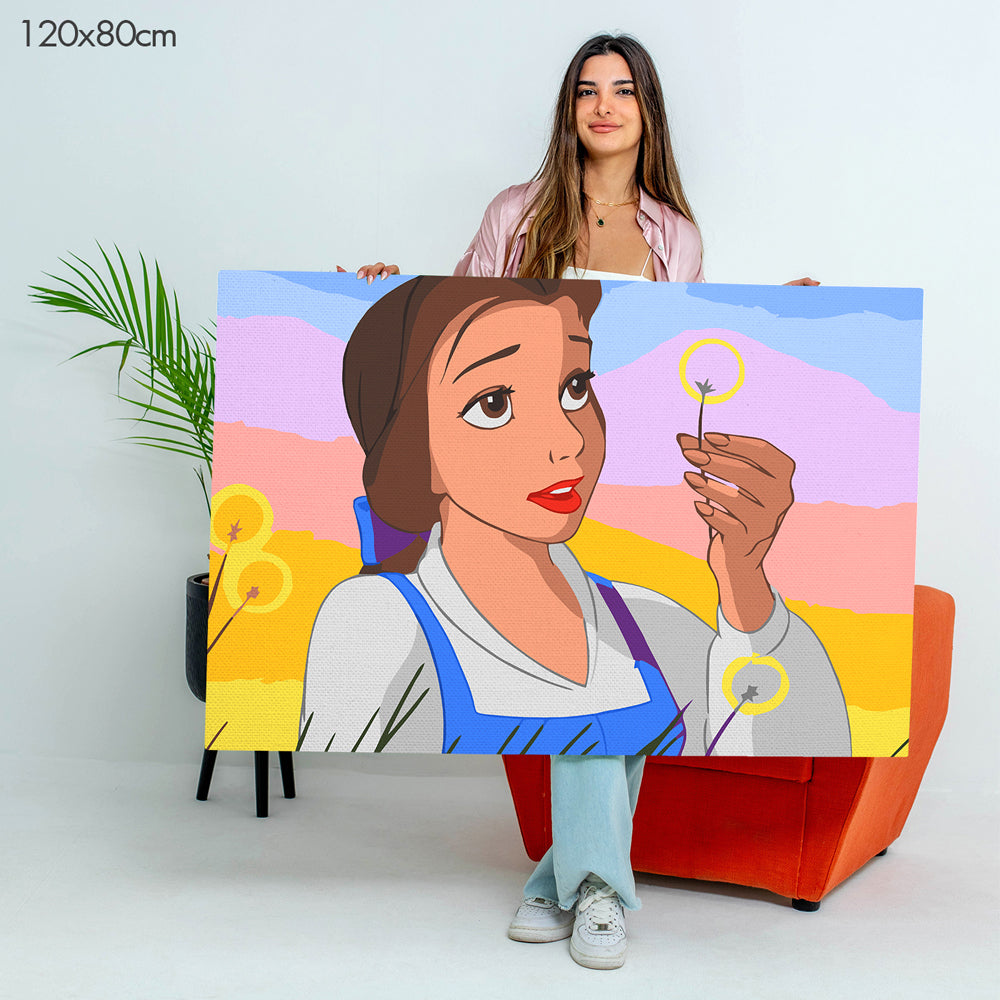 Belle - Kids Paint By Numbers Kit
