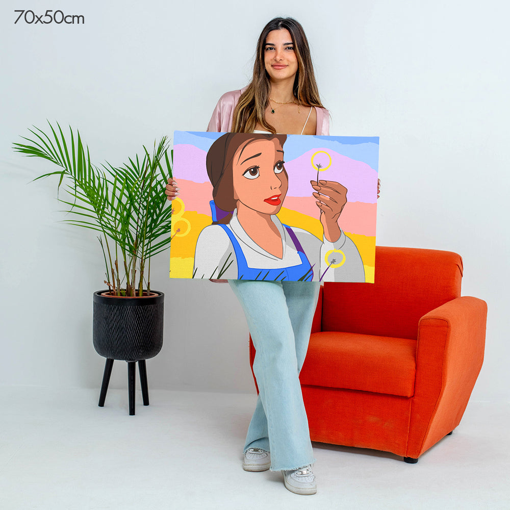 Belle - Kids Paint By Numbers Kit