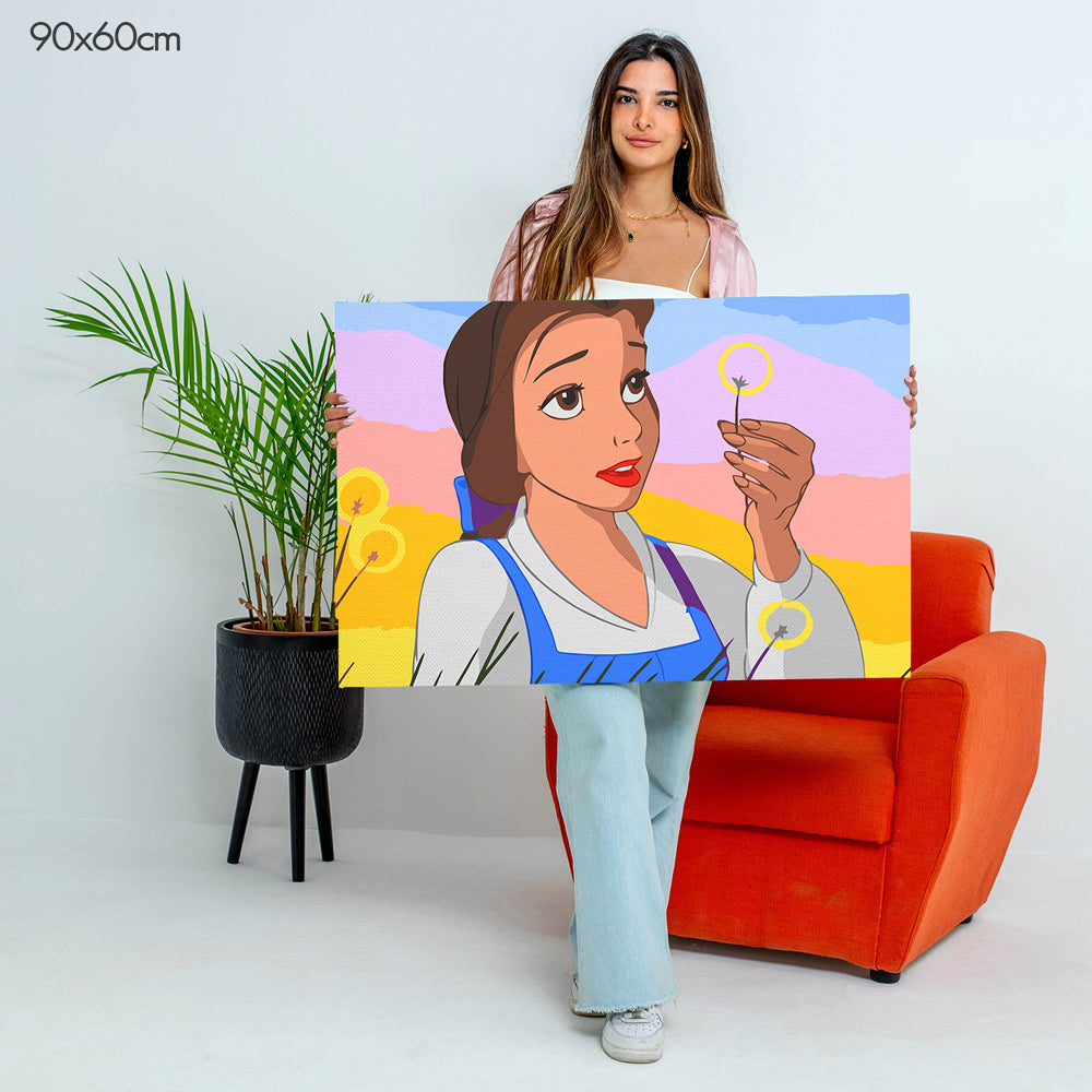 Belle - Kids Paint By Numbers Kit
