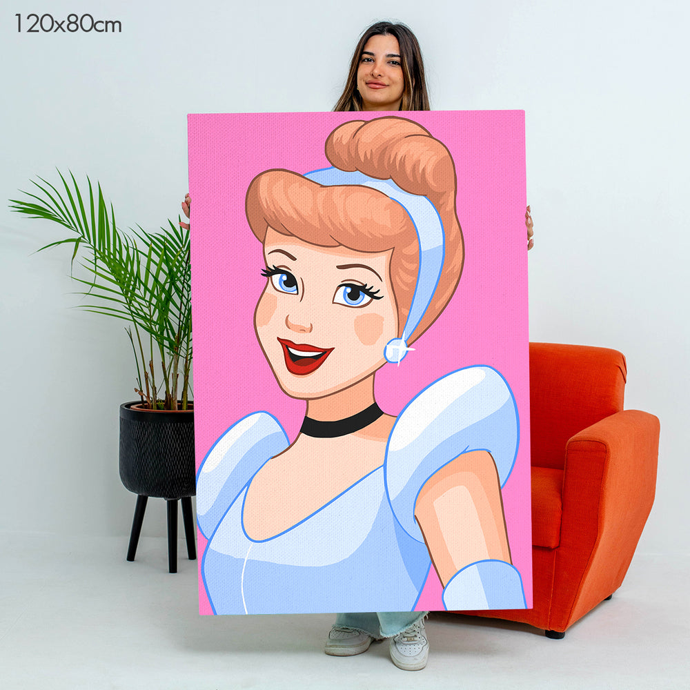 Cinderella - Kids Paint By Numbers Kit