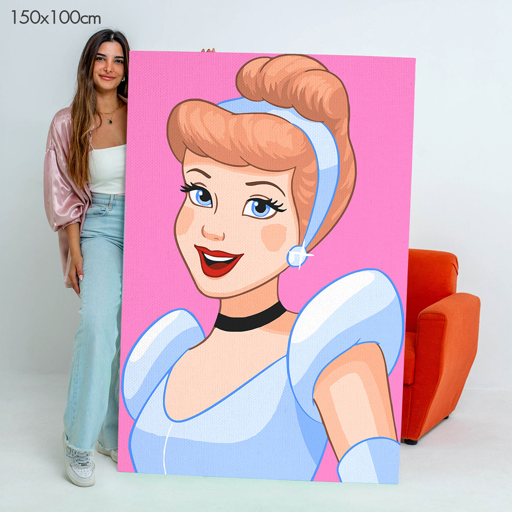 Cinderella - Kids Paint By Numbers Kit