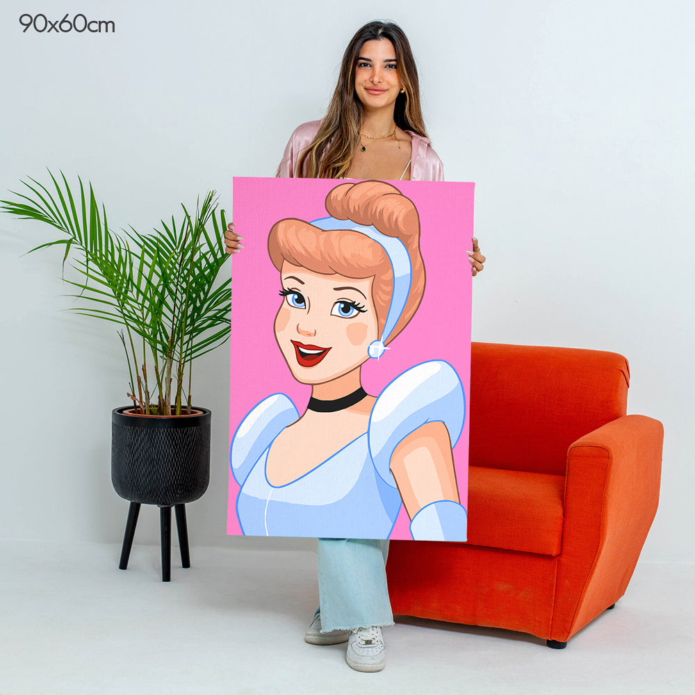 Cinderella - Kids Paint By Numbers Kit