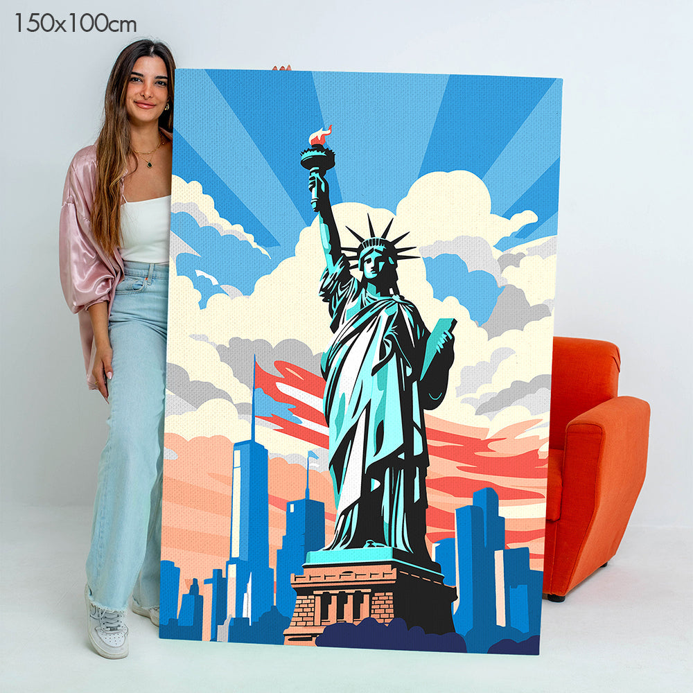 Statue of Liberty - Paint By Numbers Kit