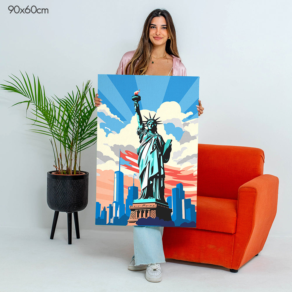 Statue of Liberty - Paint By Numbers Kit