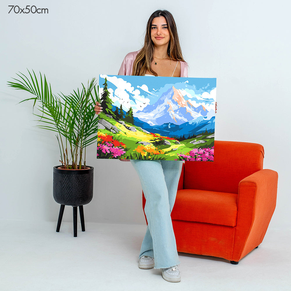 Alpine Masterpiece - Paint By Numbers Kit