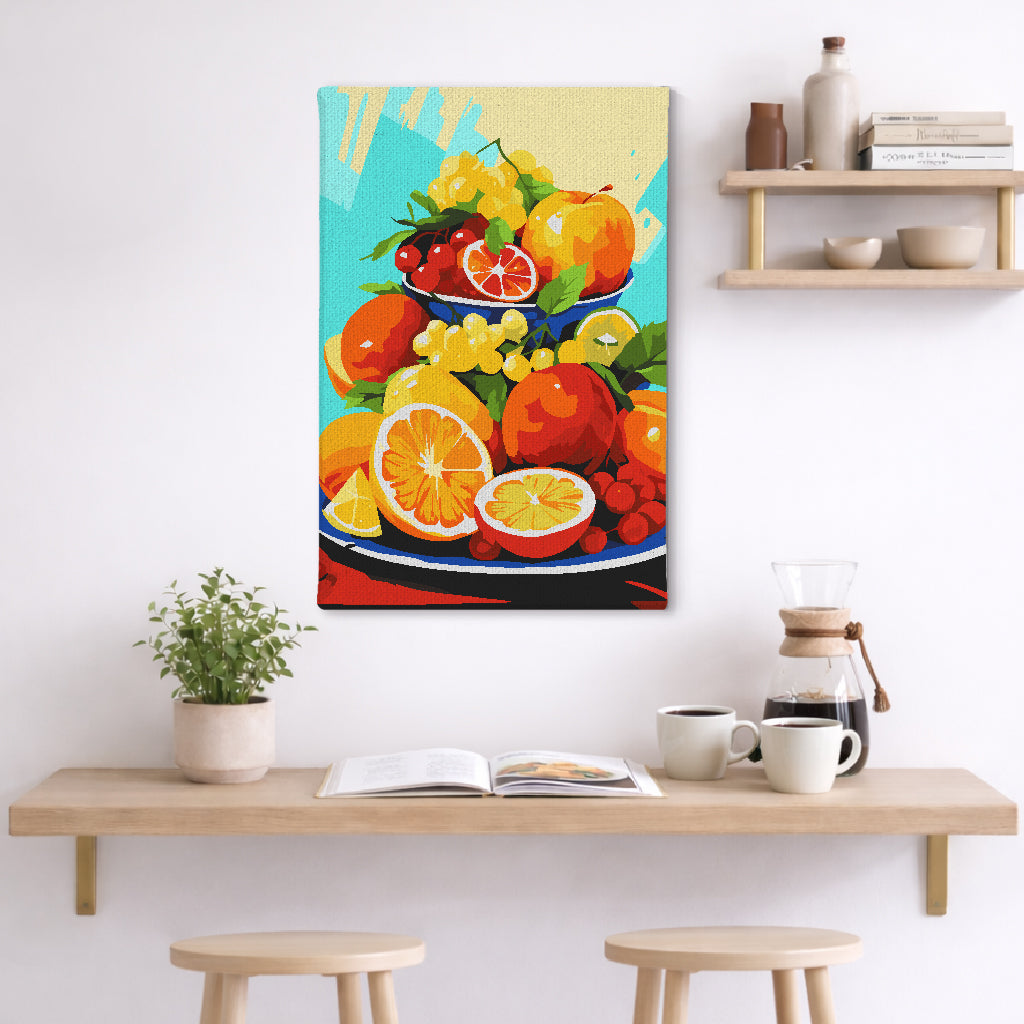 Levantine Fruit Collection - Paint By Numbers Kit