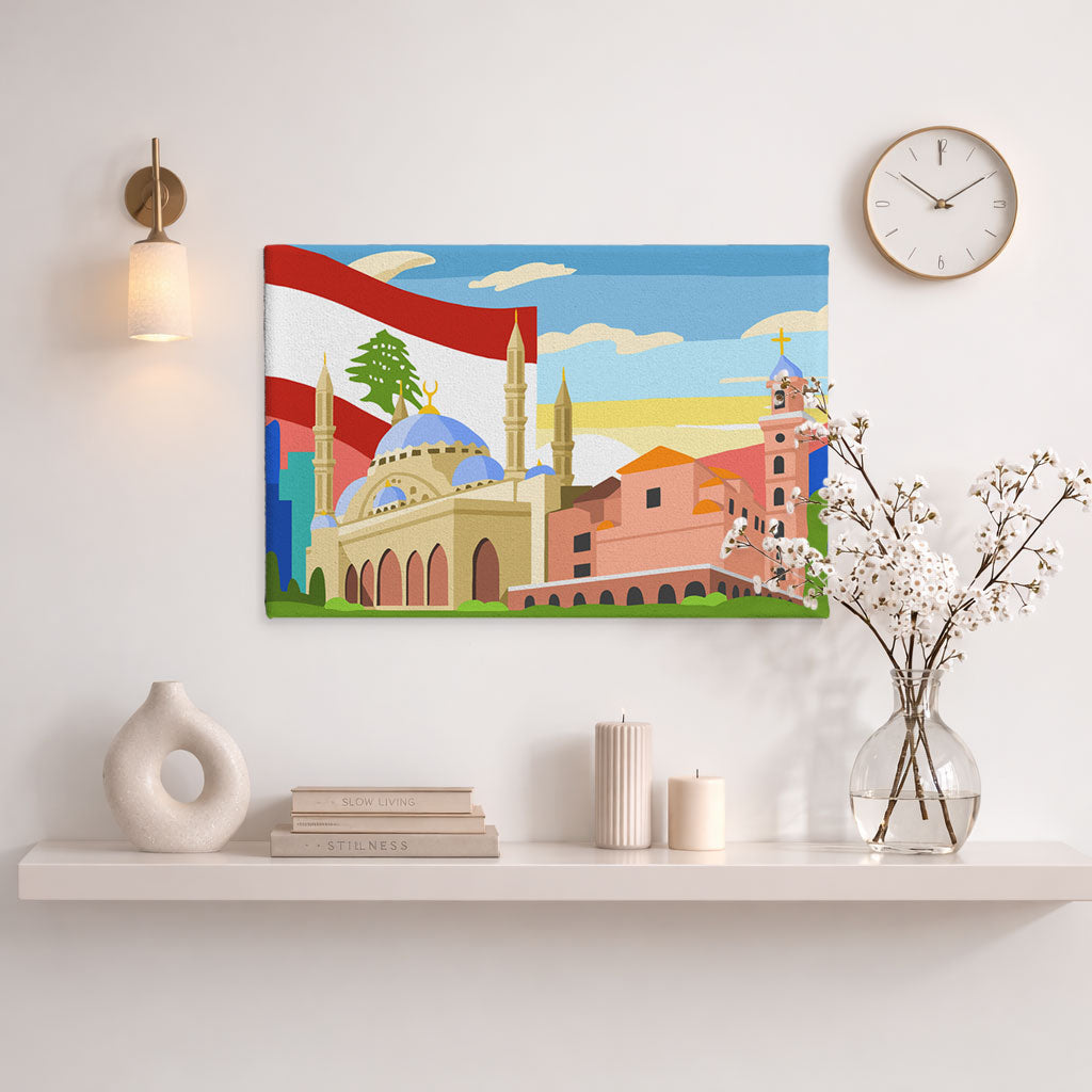 Beirut, Heart and Soul - Paint By Numbers Kit