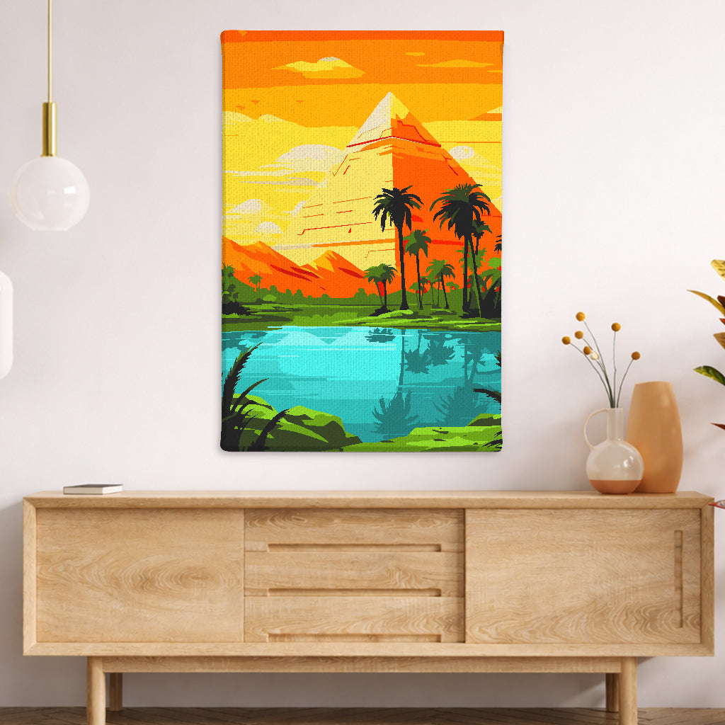 Pyramids of Egypt - Paint By Numbers Kit