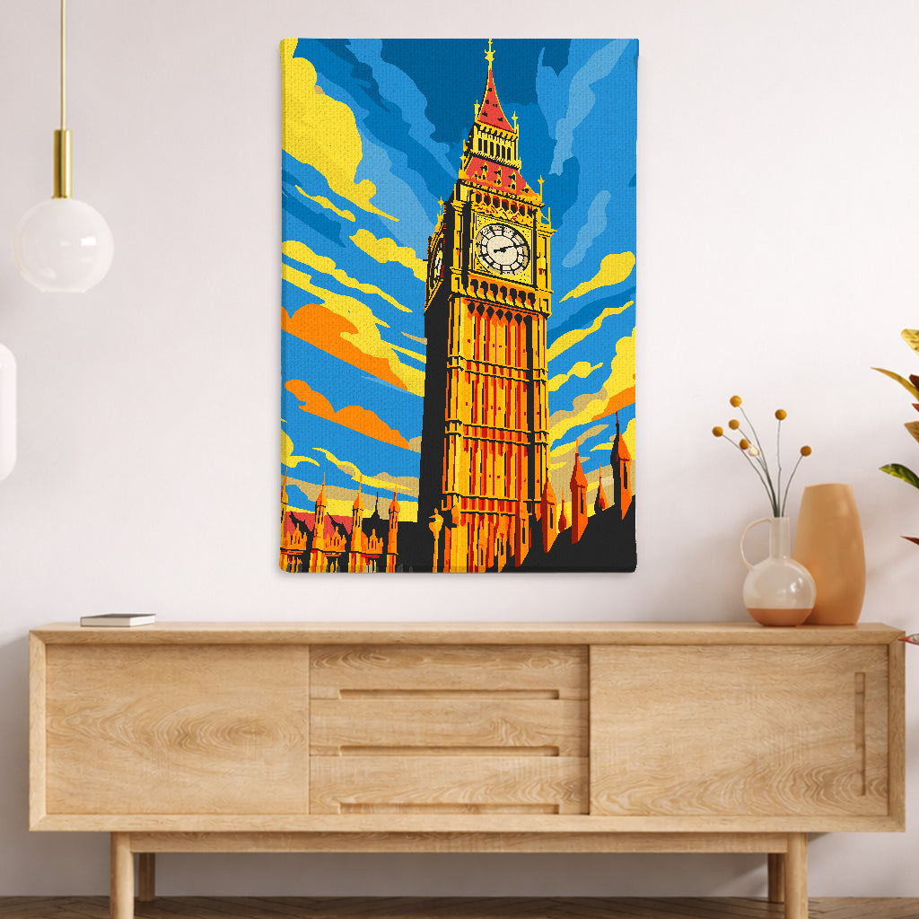 Big Ben Golden Hour - Paint By Numbers Kit