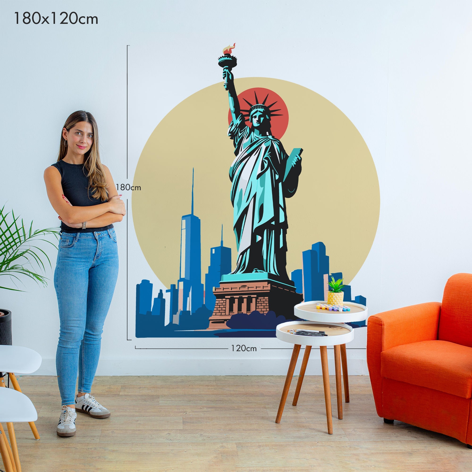 Statue of Liberty - Murals by Numbers Kit