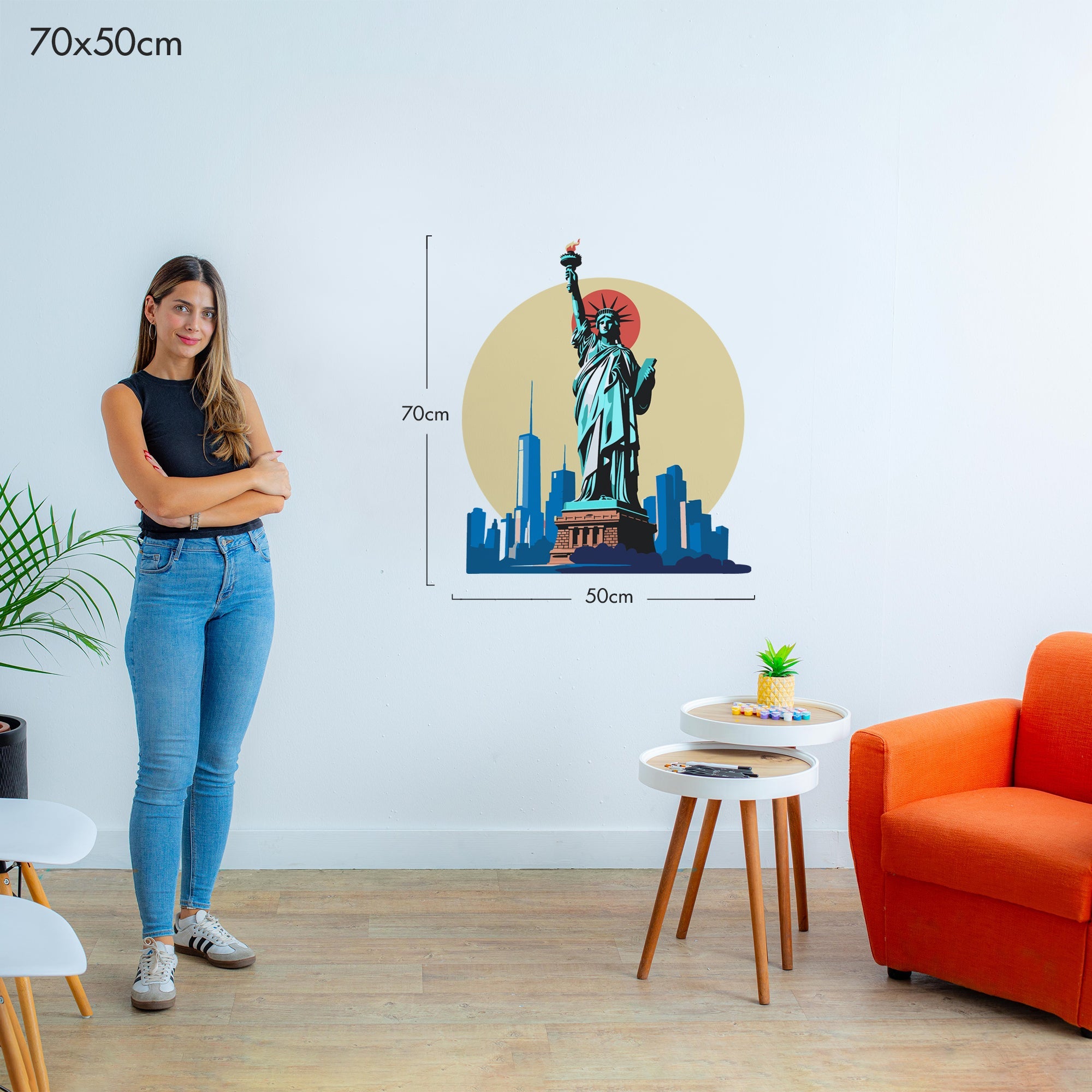 Statue of Liberty - Murals by Numbers Kit