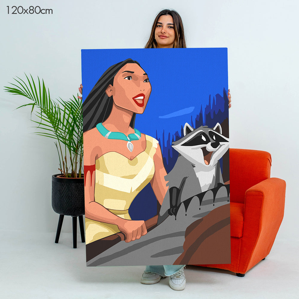 Pocahontas - Kids Paint By Numbers Kit