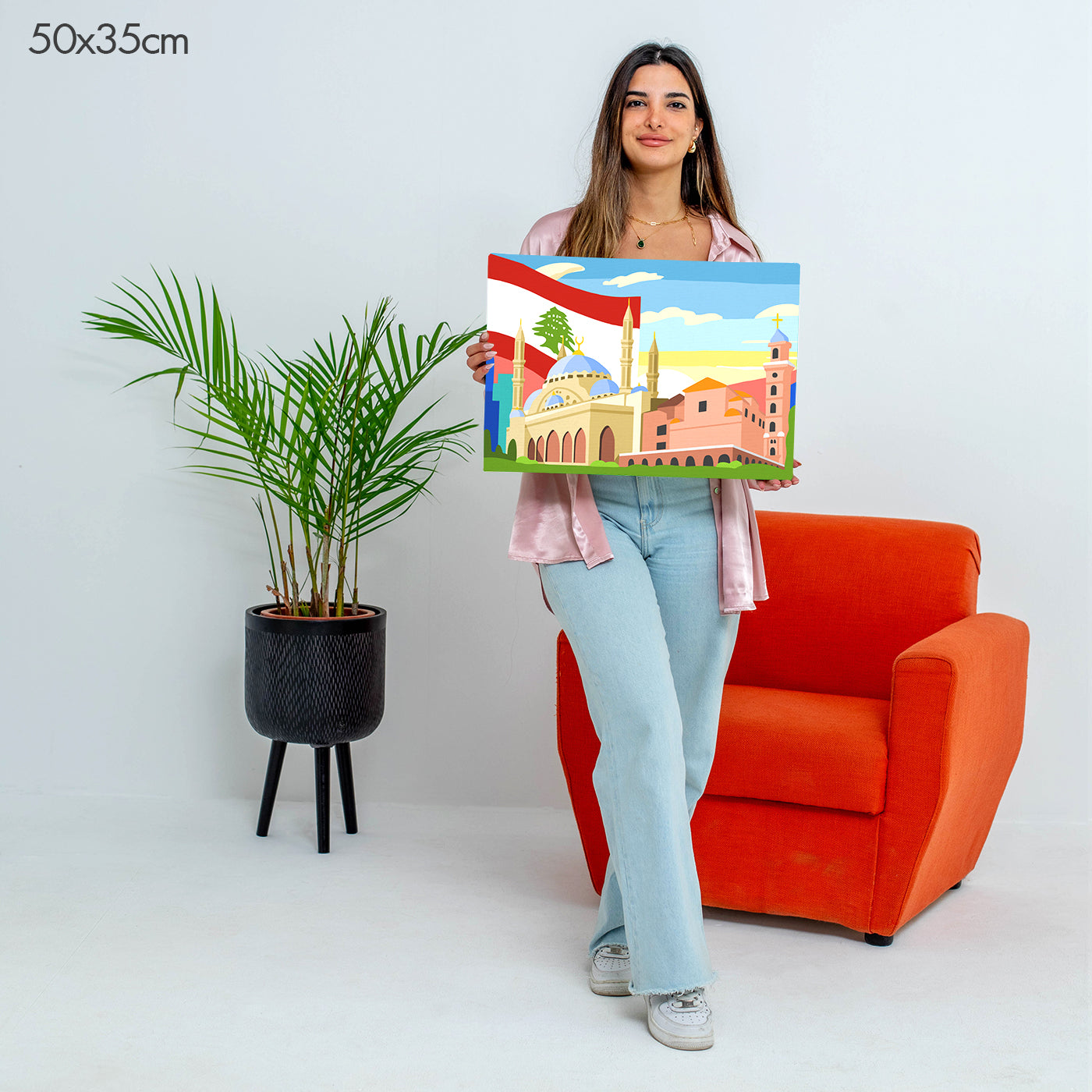 سبع درجات من الورود - مجموعة الرسم حسب الأرقام