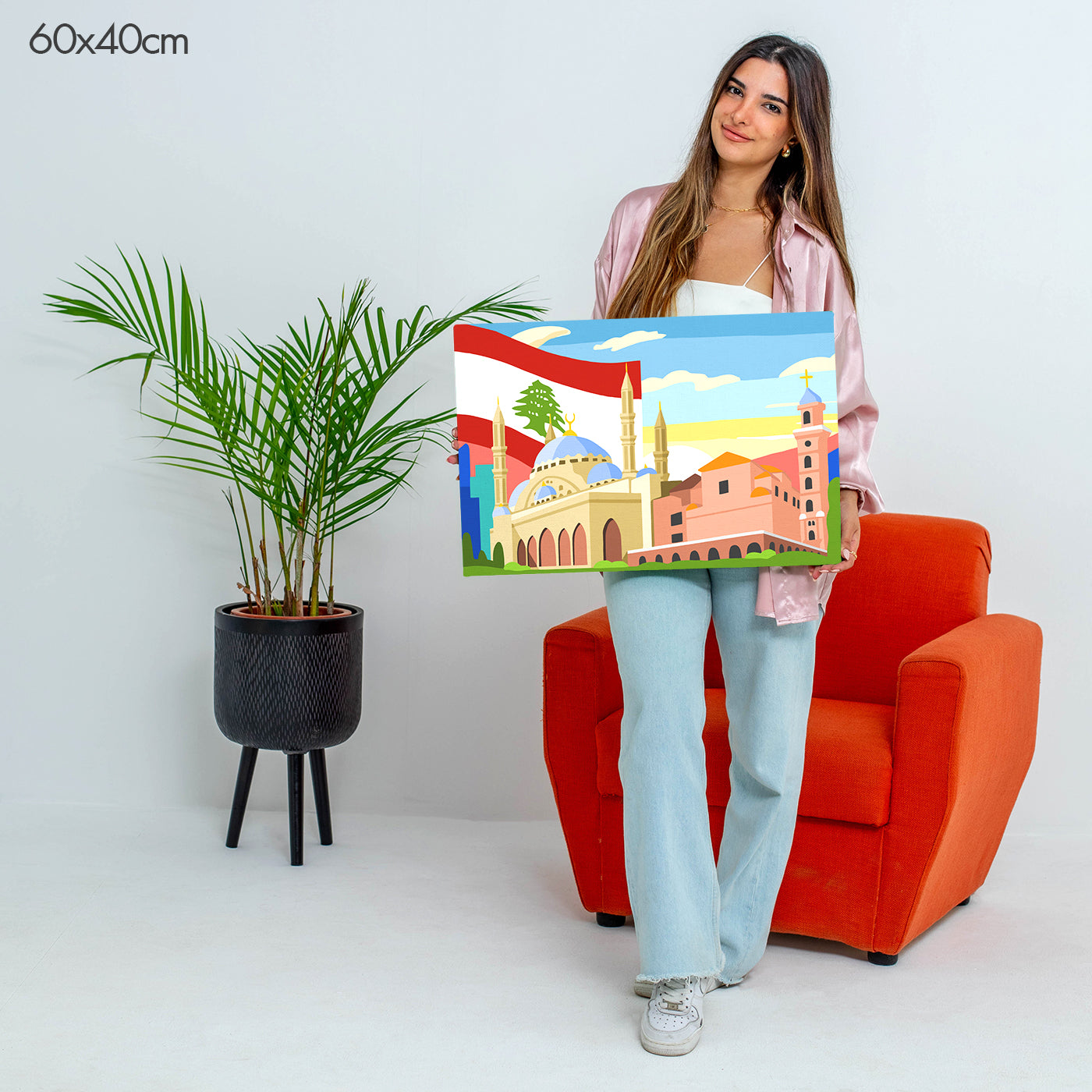 سبع درجات من الورود - مجموعة الرسم حسب الأرقام