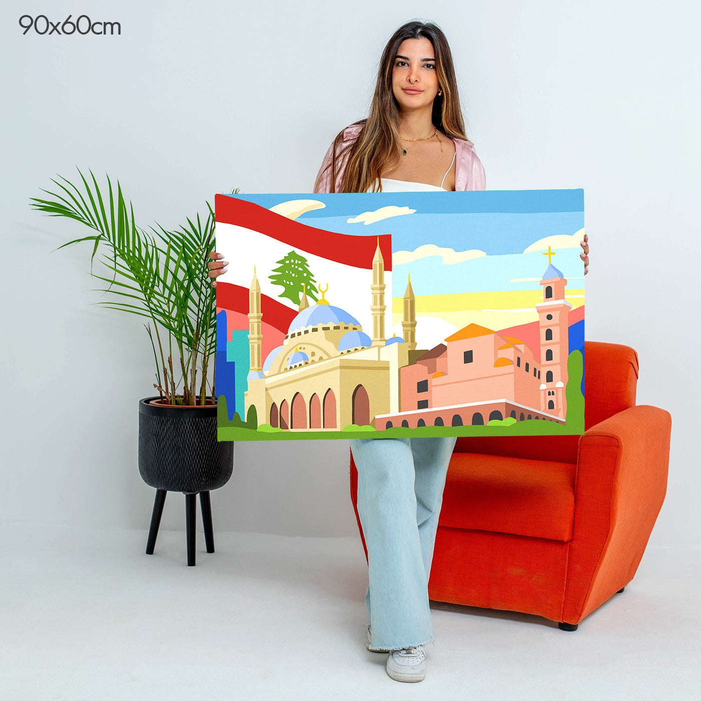 سبع درجات من الورود - مجموعة الرسم حسب الأرقام
