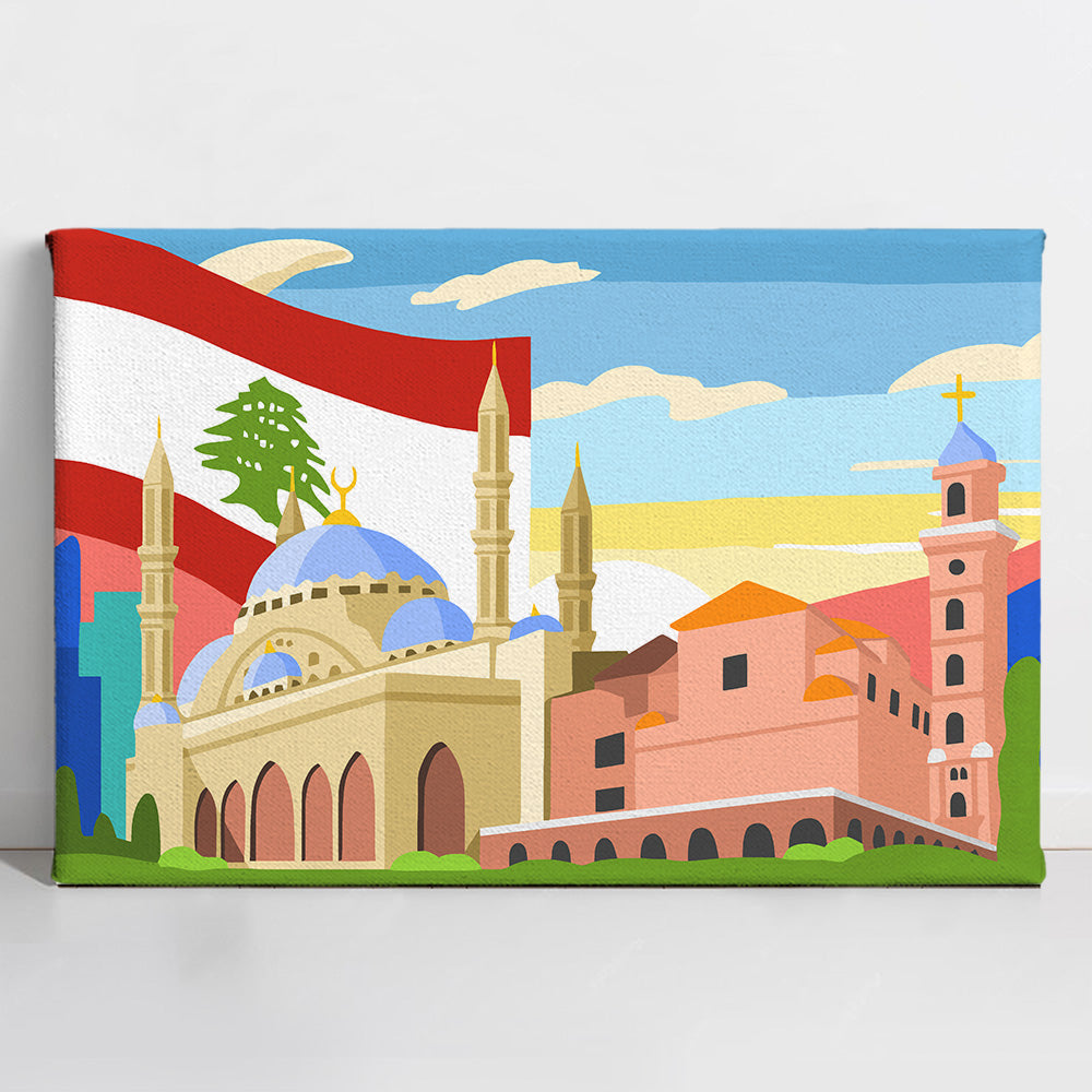 سبع درجات من الورود - مجموعة الرسم حسب الأرقام