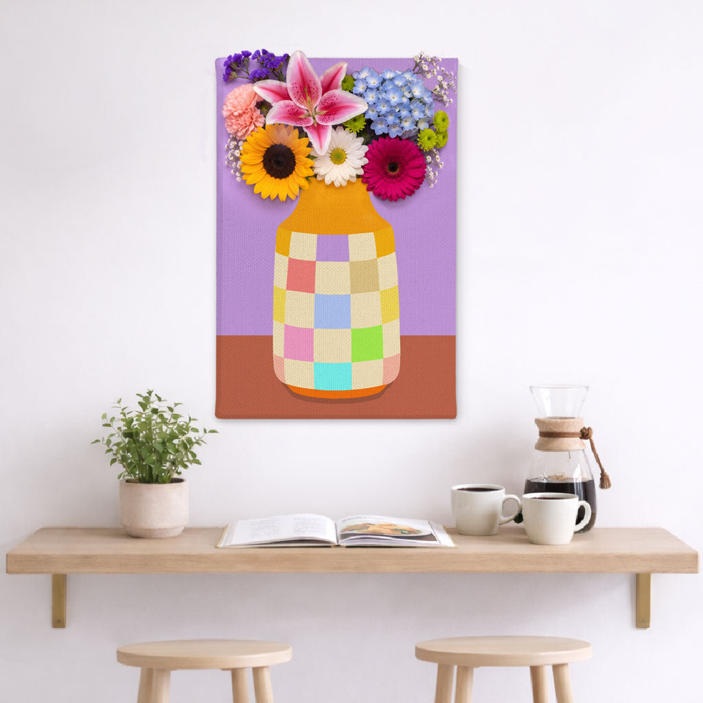 Nova Vase | Bloom Collection - Paint By Numbers Kit