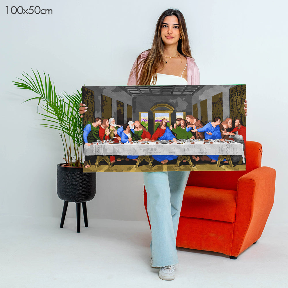 ليلة مرصعة بالنجوم لفنسنت فان جوخ - مجموعة الرسم حسب الأرقام