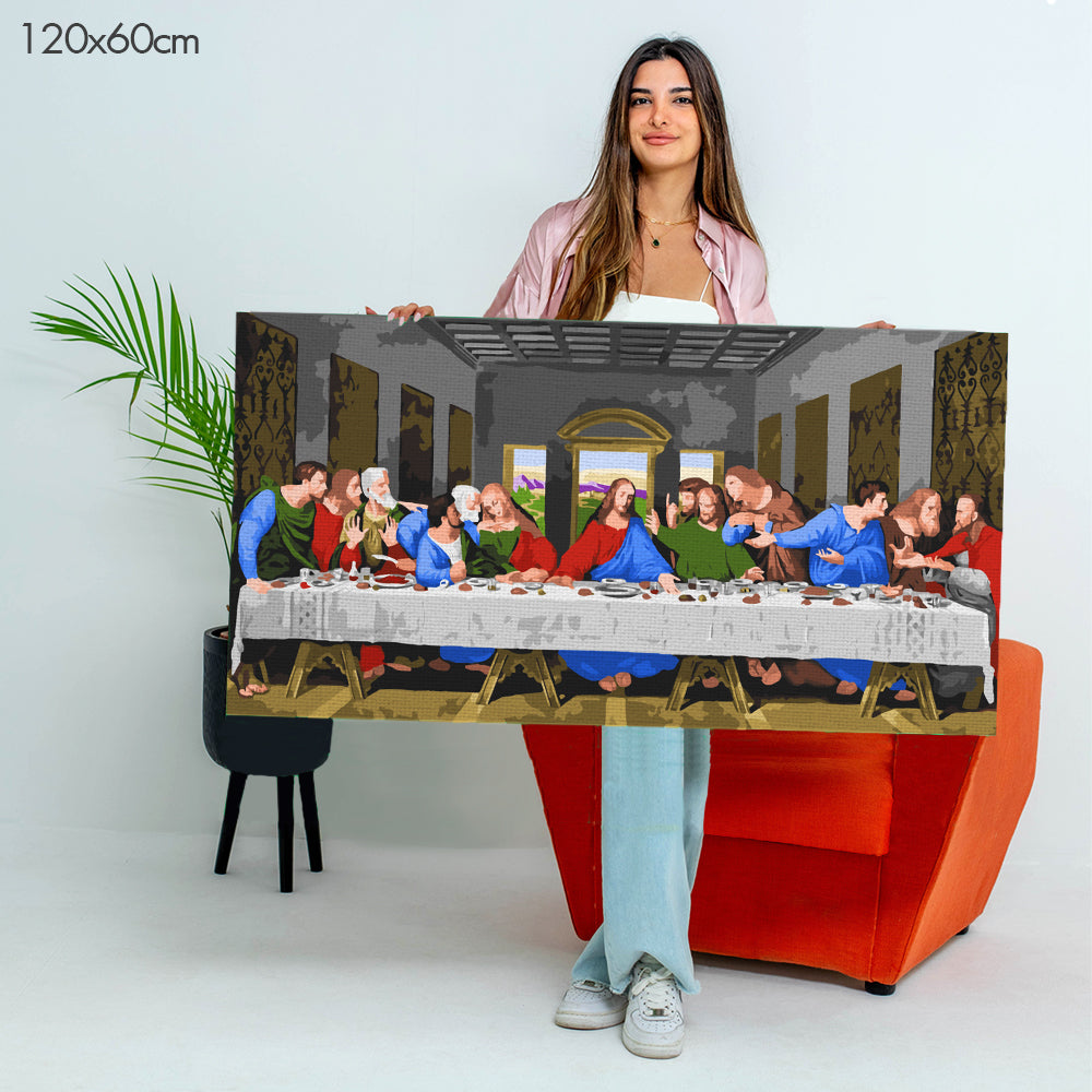 ليلة مرصعة بالنجوم لفنسنت فان جوخ - مجموعة الرسم حسب الأرقام