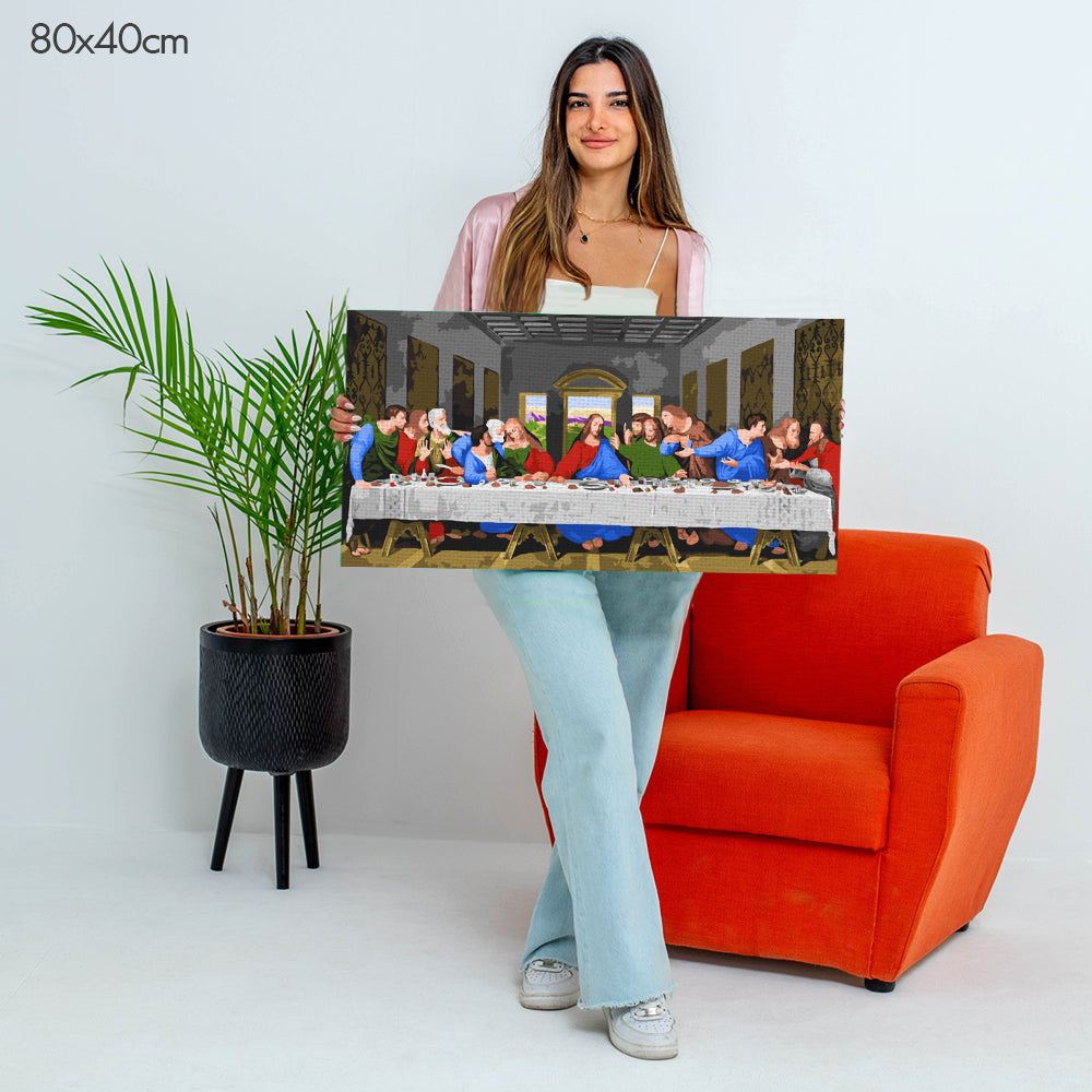 ليلة مرصعة بالنجوم لفنسنت فان جوخ - مجموعة الرسم حسب الأرقام