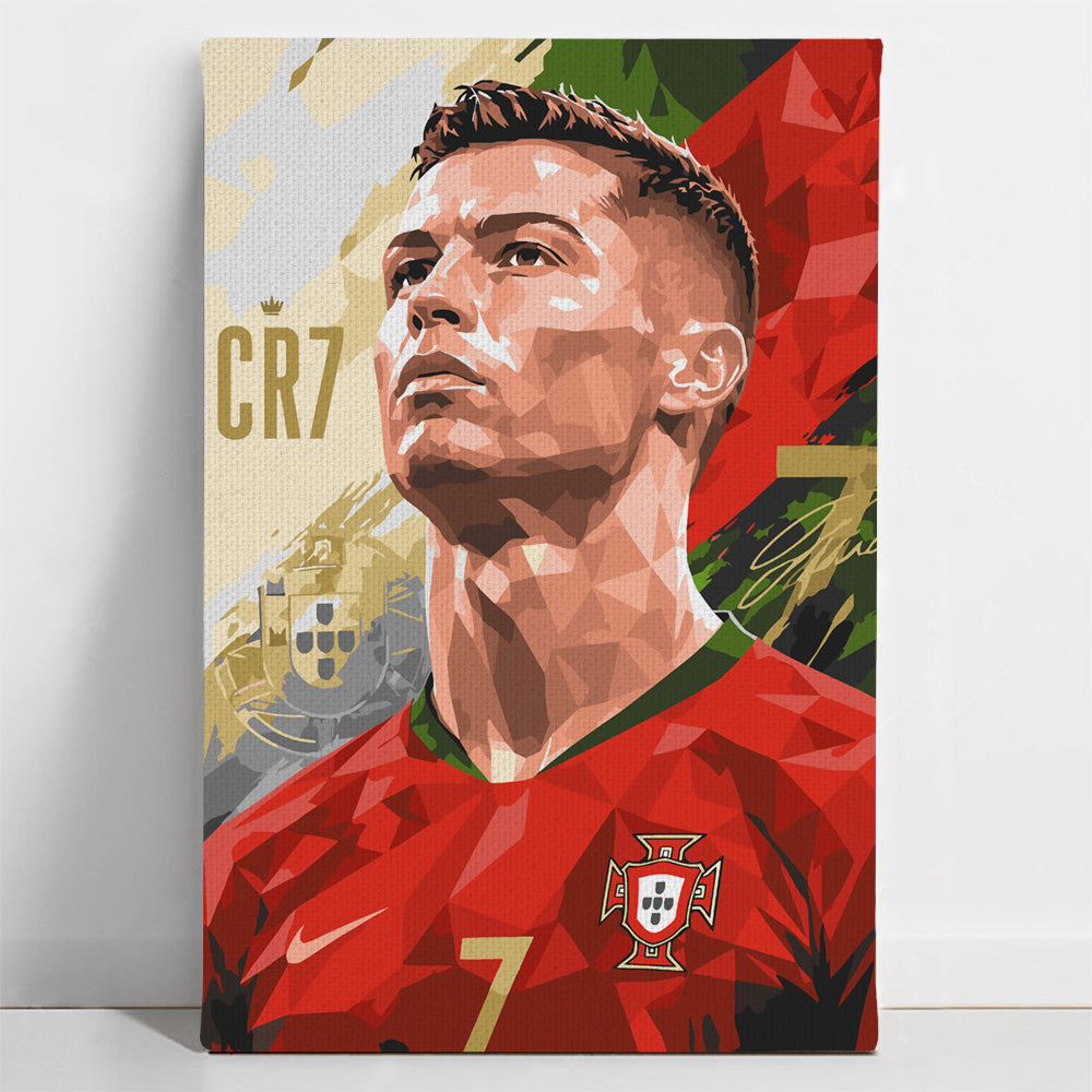 Cristiano Ronaldo - Paint by Numbers Kit