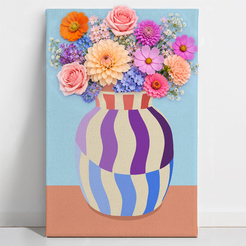 Solis Vase | Bloom Collection - Paint By Numbers Kit