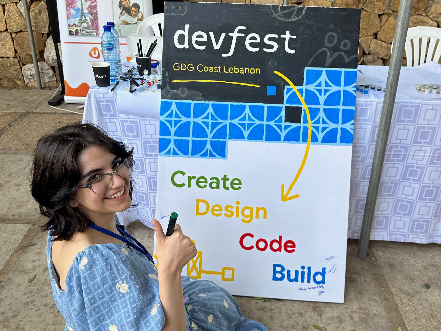 uPaint Stands Out at Google DevFest 2023