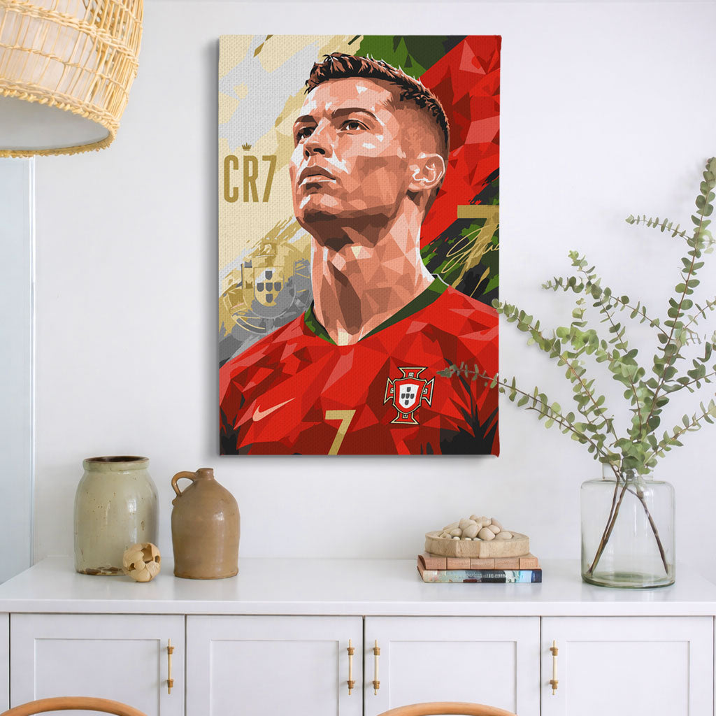 Cristiano Ronaldo - Paint by Numbers Kit