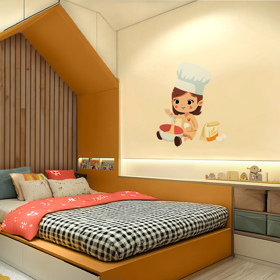The Little Chef - Murals by Numbers Kit
