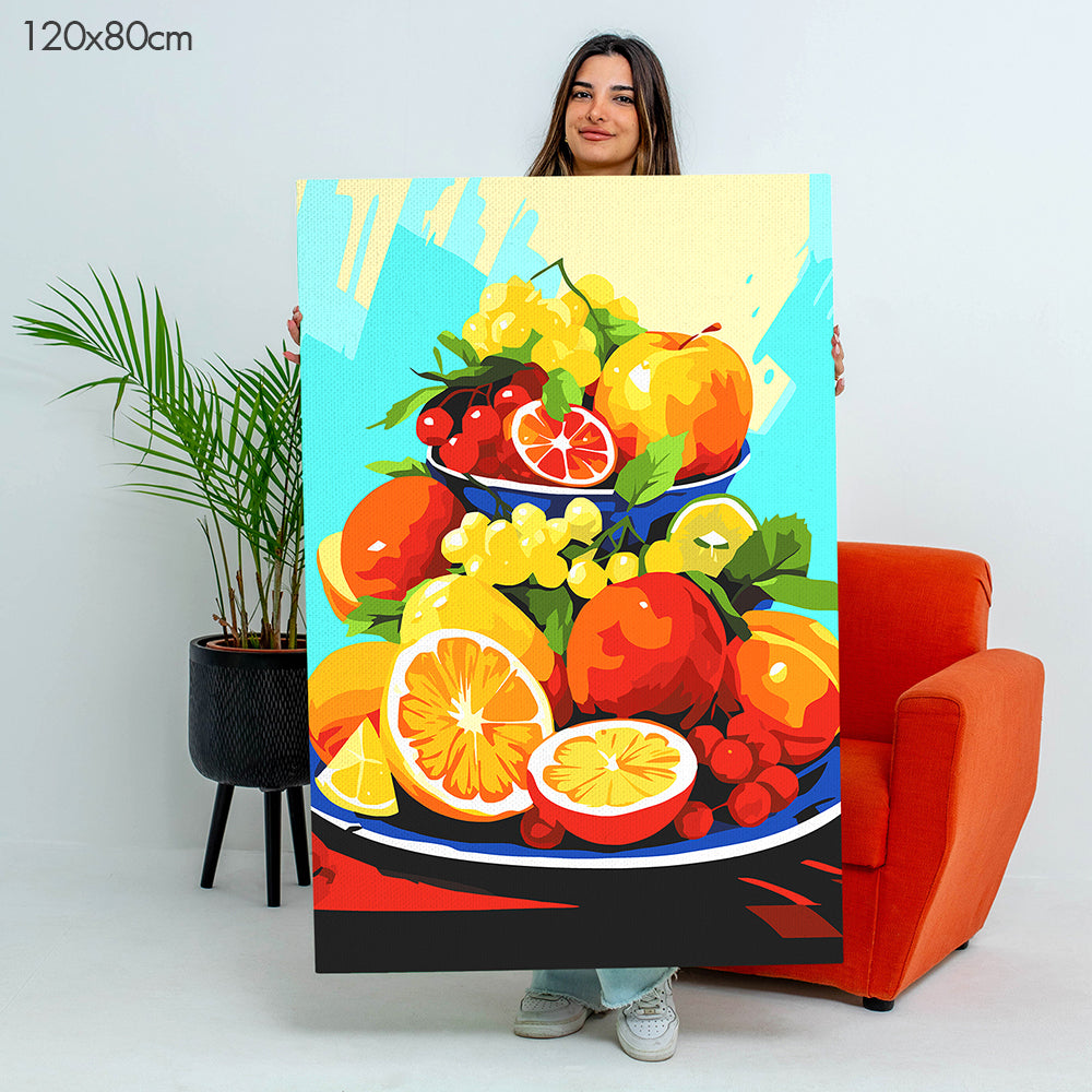 Levantine Fruit Collection - Paint By Numbers Kit