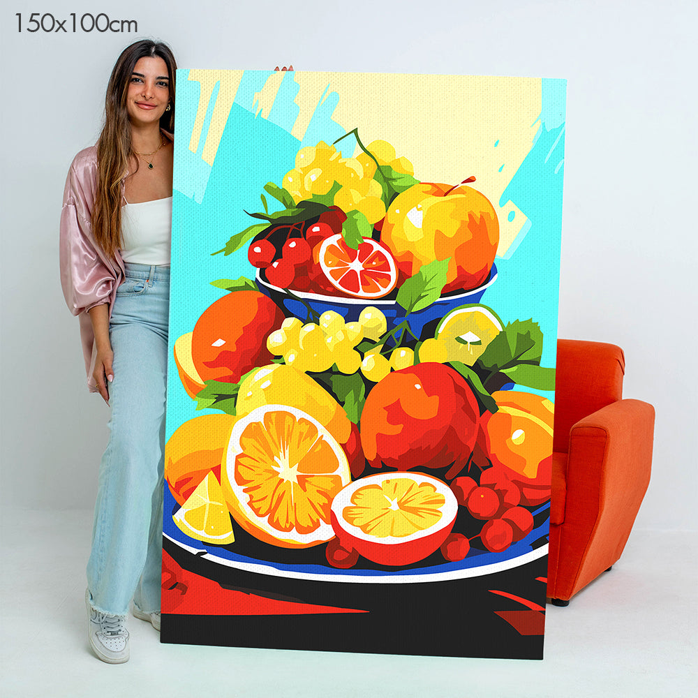 Levantine Fruit Collection - Paint By Numbers Kit