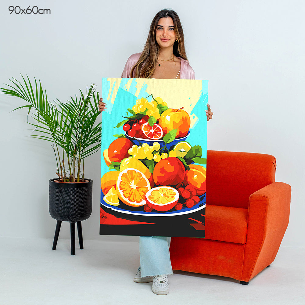 Levantine Fruit Collection - Paint By Numbers Kit