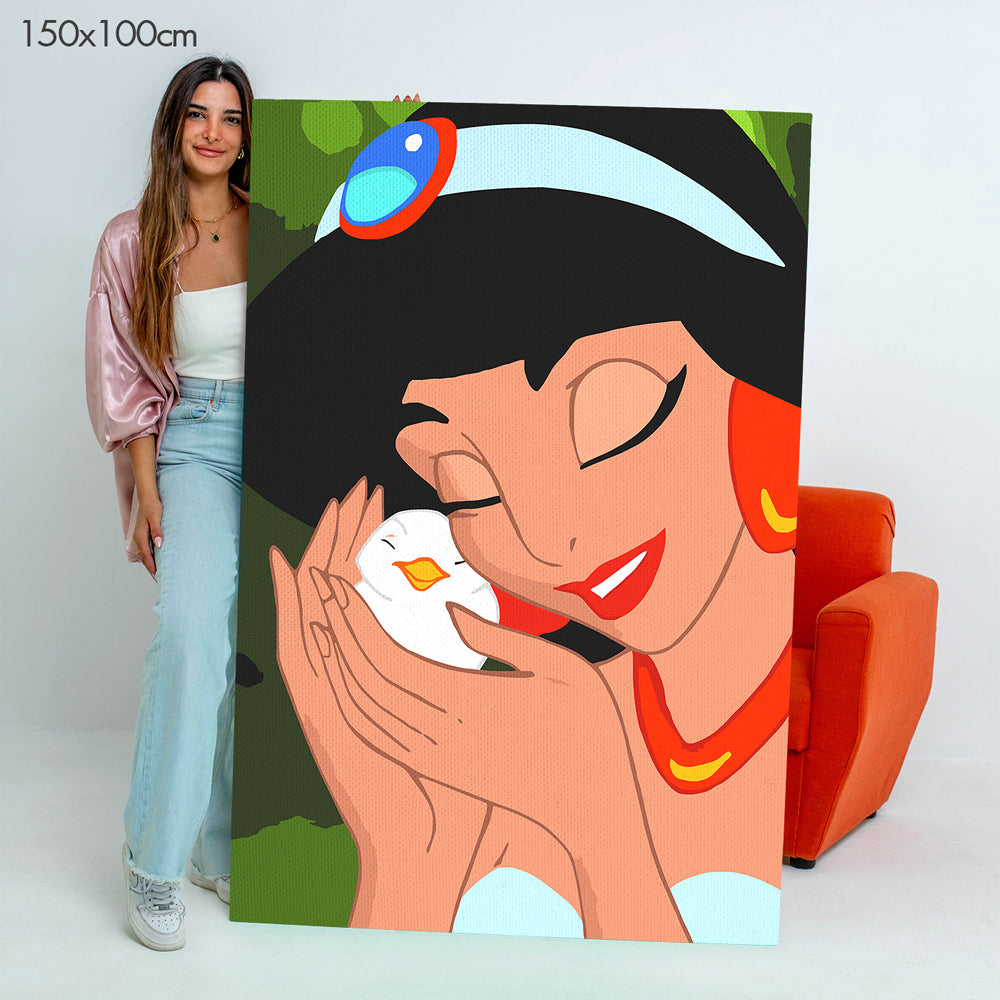 Princess Jasmine - Kids Paint By Numbers Kit