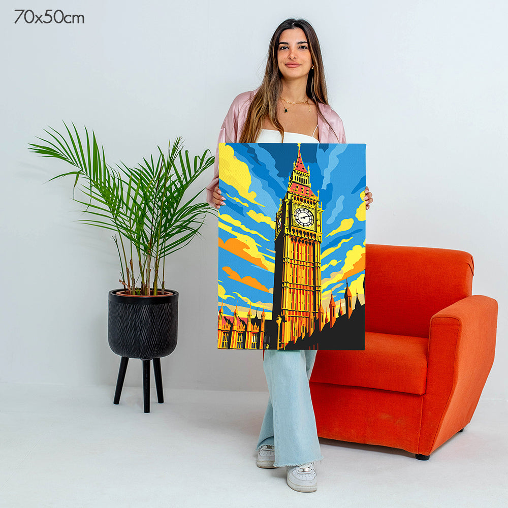 Big Ben Golden Hour - Paint By Numbers Kit