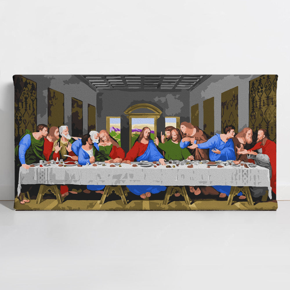The Last Supper by by Leonardo Da Vinci  - Paint By Numbers Kit