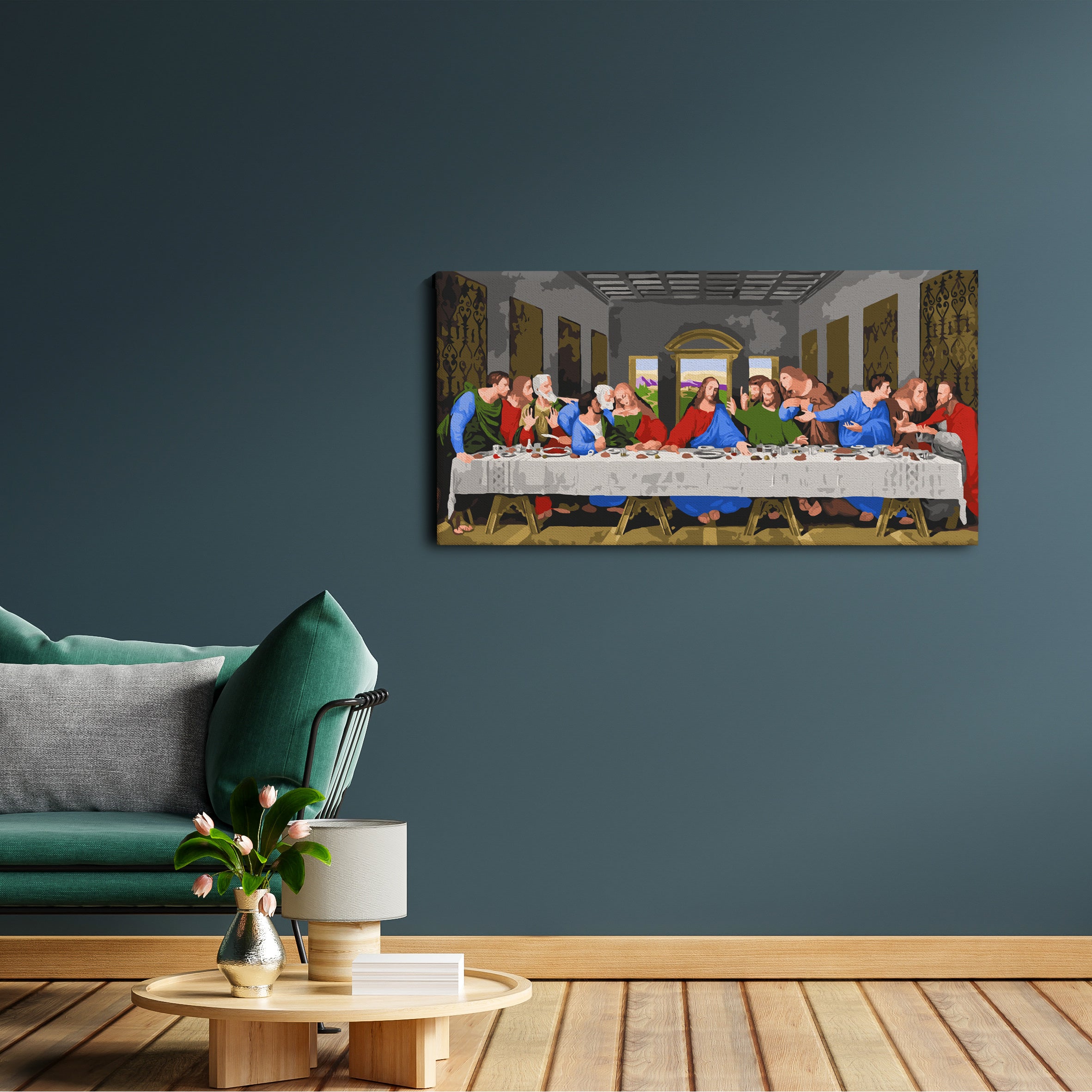The Last Supper by by Leonardo Da Vinci  - Paint By Numbers Kit