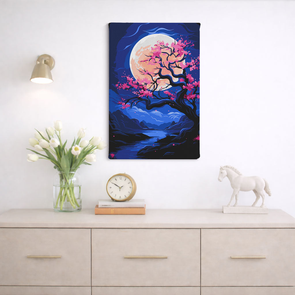 Moonlight Blossom - Paint By Numbers Kit