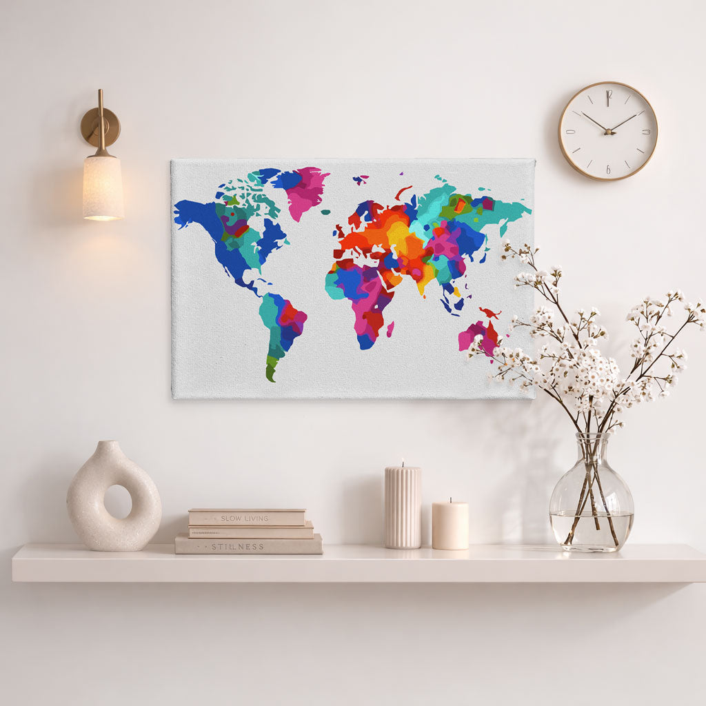 A World of Colors - Paint By Numbers Kit