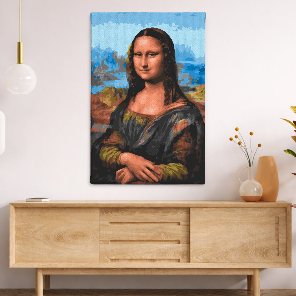 The Monalisa by Leonardo Da Vinci - Paint By Numbers Kit
