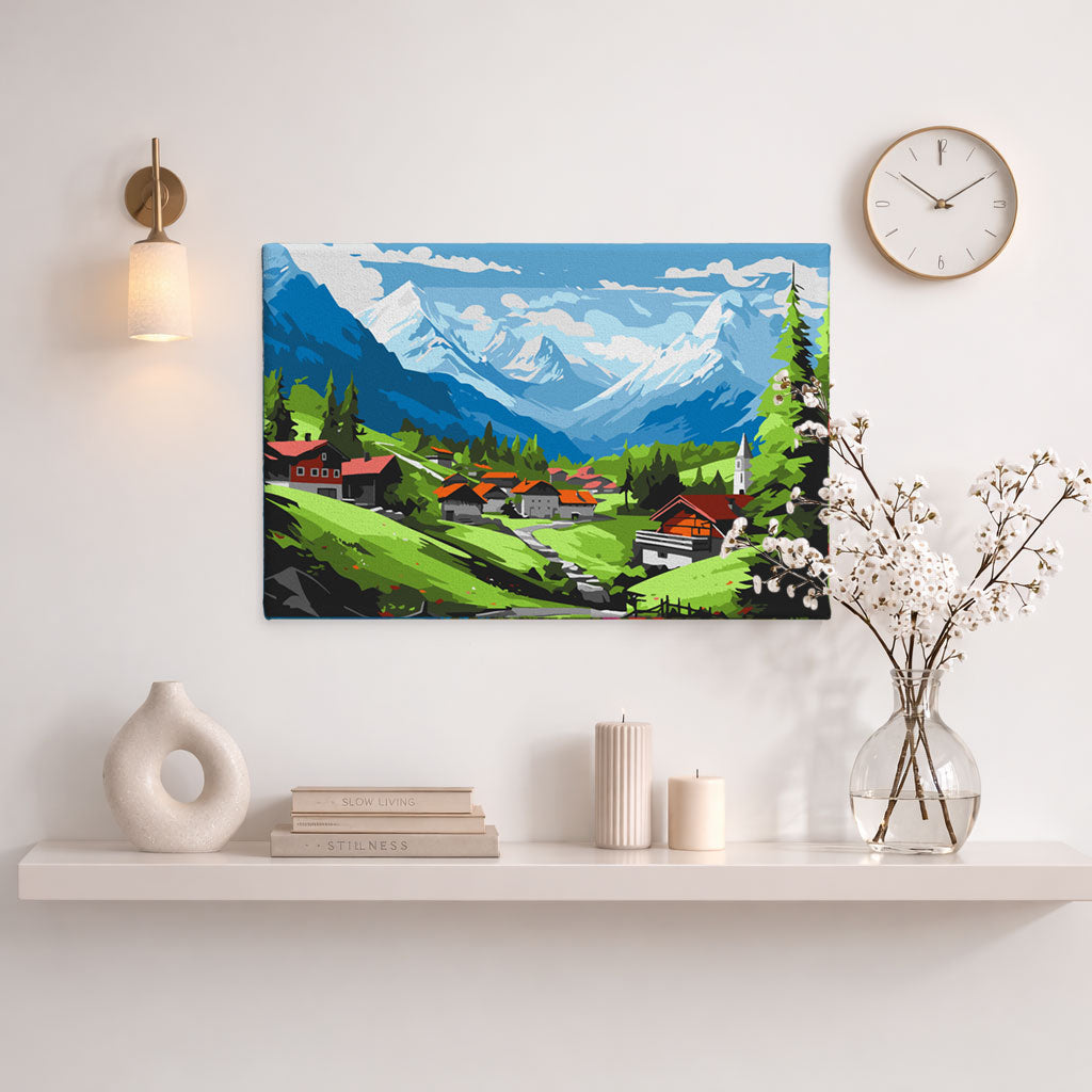 Alpine Serenity - Paint By Numbers Kit