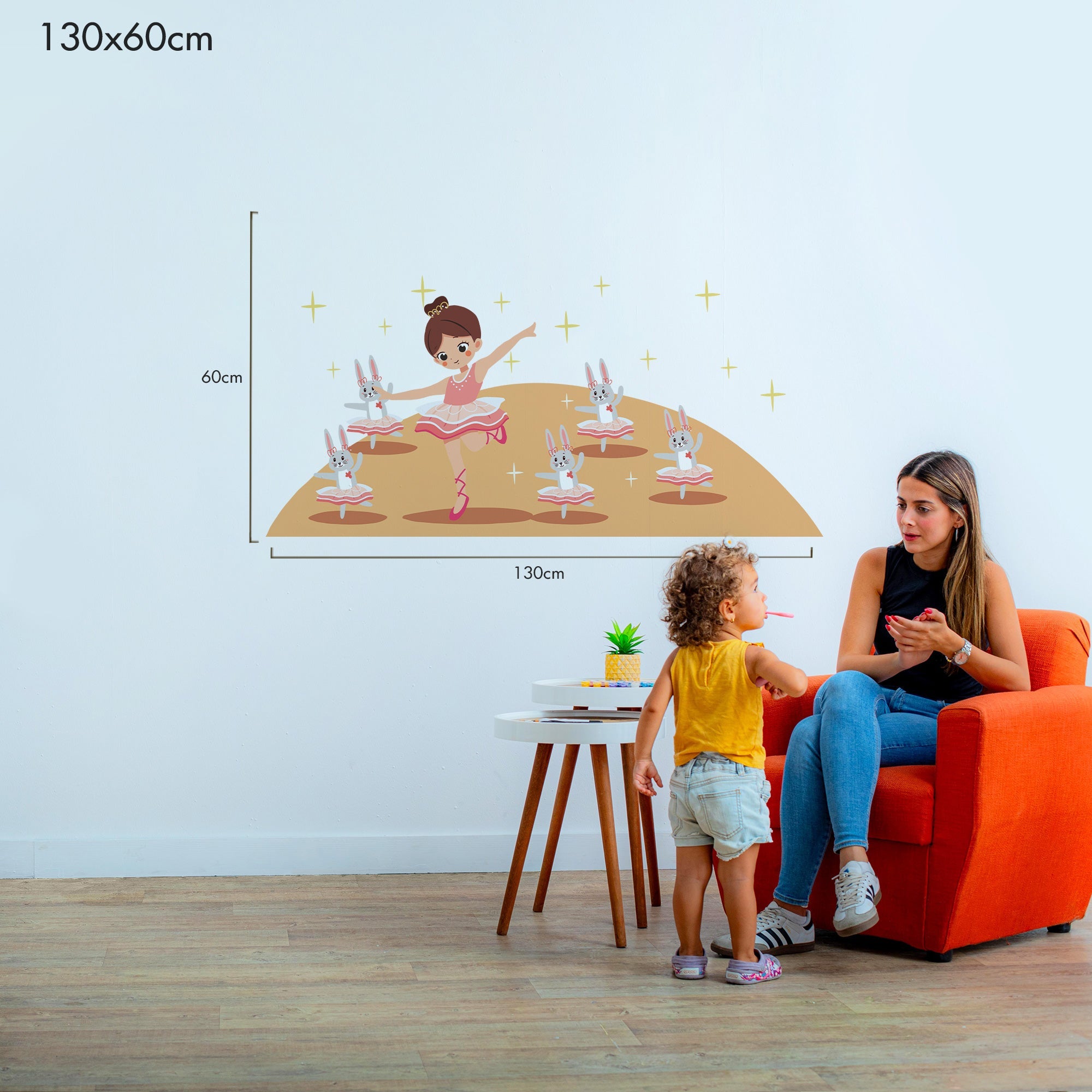 Ballerina Dreams - Murals by Numbers Kit