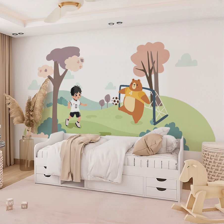 Soccer in Dreamland - Murals by Numbers Kit