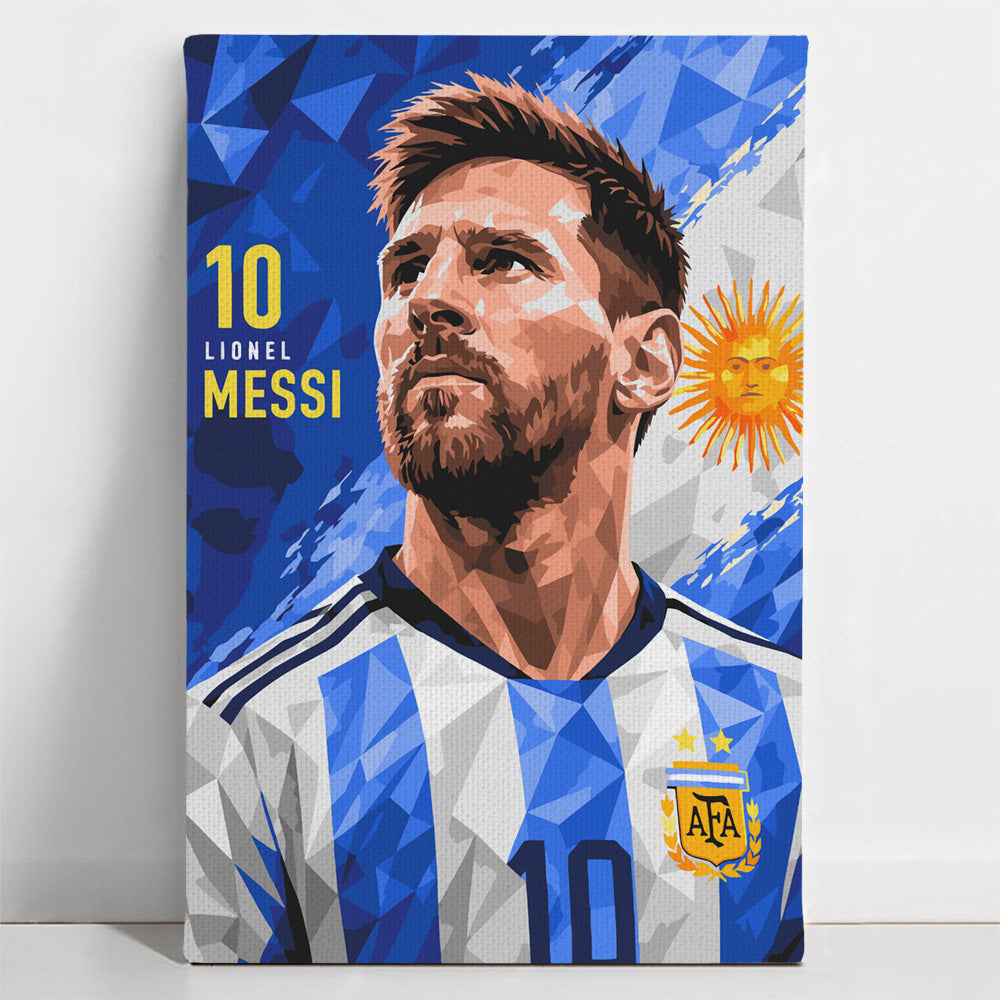 Lionel Messi - Paint by Numbers Kit