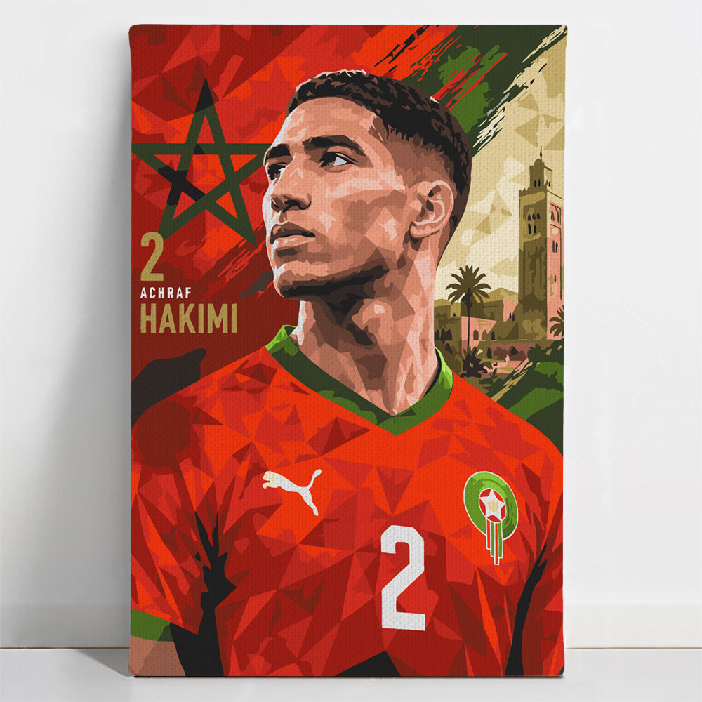 Achraf Hakimi - Paint by Numbers Kit