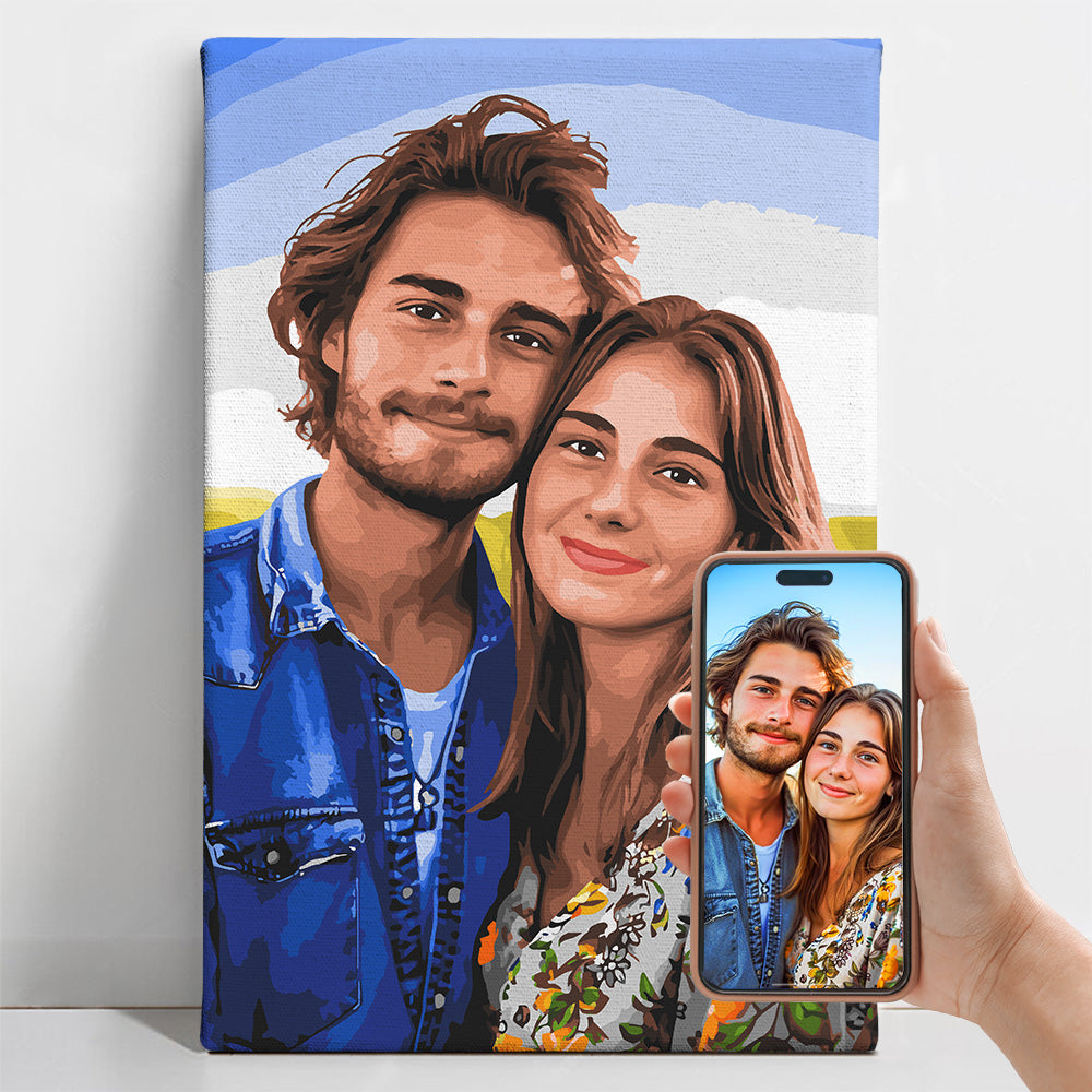Customized Paint by Numbers Kit - Paint Your Photo
